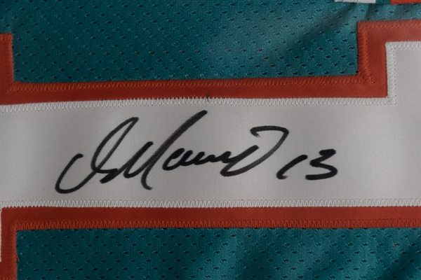 Dan Marino Signed & Framed Dolphins Jersey - Upper Deck COA