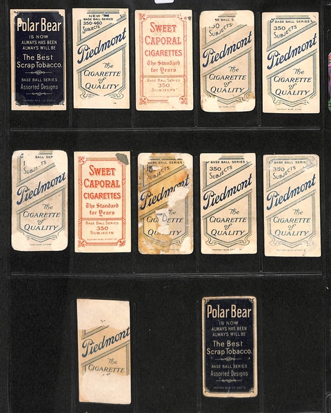 Lot of 11 1909 T206 Browns Cards PLUS Nap Lajoie - HOF