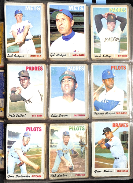 Huge Lot of 1969-1974 Topps Baseball Cards