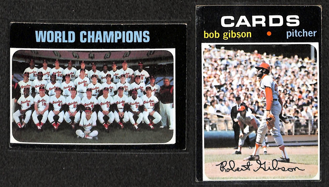Lot Of 750 Baseball Cards From 1970-72 Topps