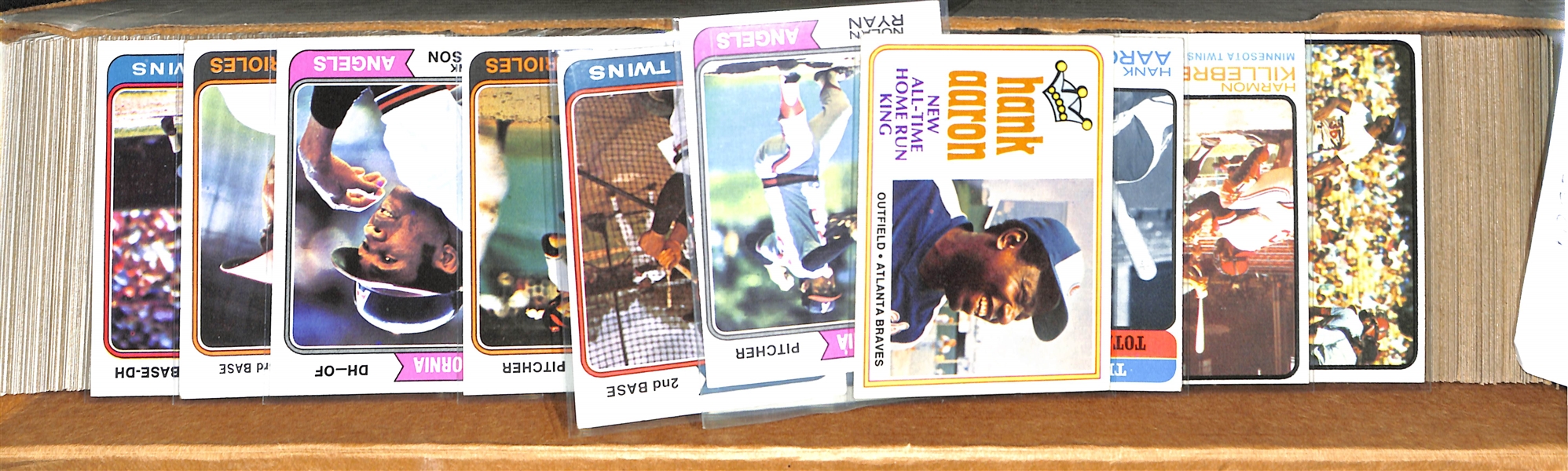 Lot Of 845 Baseball Cards From 1973 & 1974 Topps