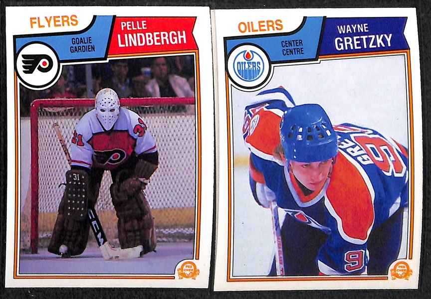 Lot Of 270 1982/83 Through 1984/85 O-Pee-Chee Hockey Cards