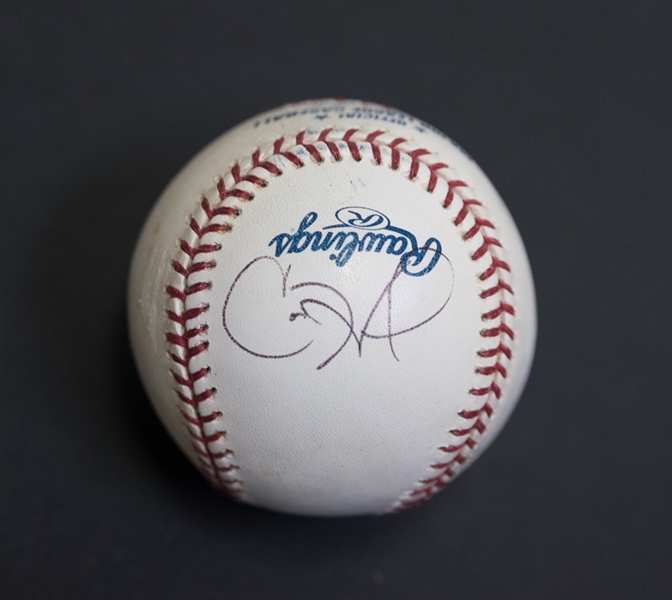 Lot Of 2 Signed Baseballs From Phillies Greats - Chase Utley & Cole Hamels