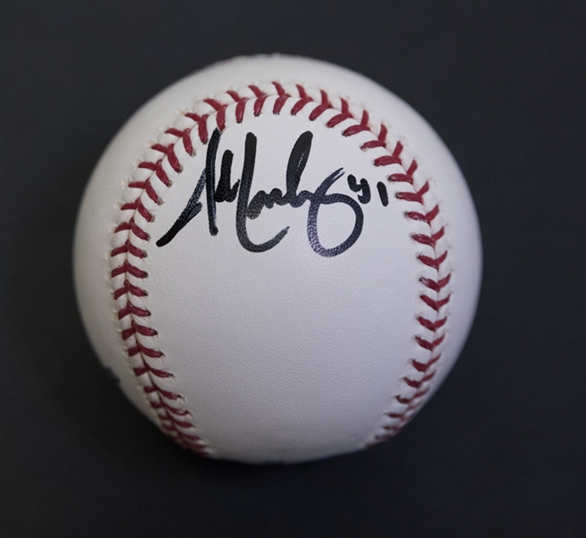 Lot Of 4 Signed Official MLB Baseballs w. Jimmy Rollins