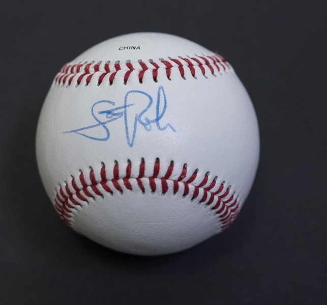 Lot Of 5 Phillies Signed Baseballs w. Larry Bowa