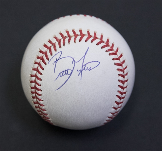 Lot Of 5 Phillies Signed Baseballs w. Larry Bowa