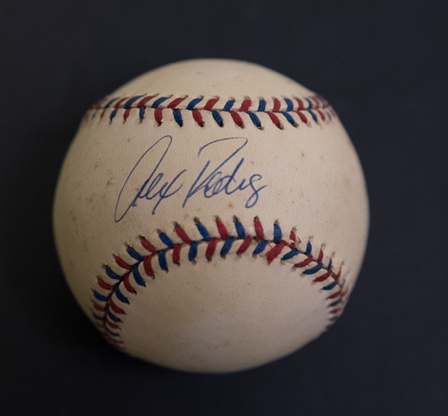 Alex Rodriguez Signed 1996 All Star Game Baseball - JSA
