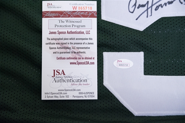 HOFer Paul Hornung Signed Packers Jersey - JSA