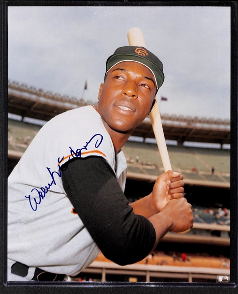 McCovey - Banks - Schmidt Signed 8 x 10 Photos
