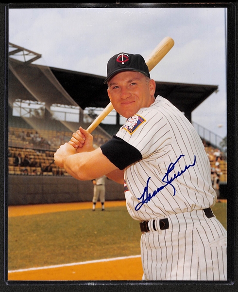 Lot Of 4 500 Home Run Hitters Signed 8 x 10 Photos w. Jackson