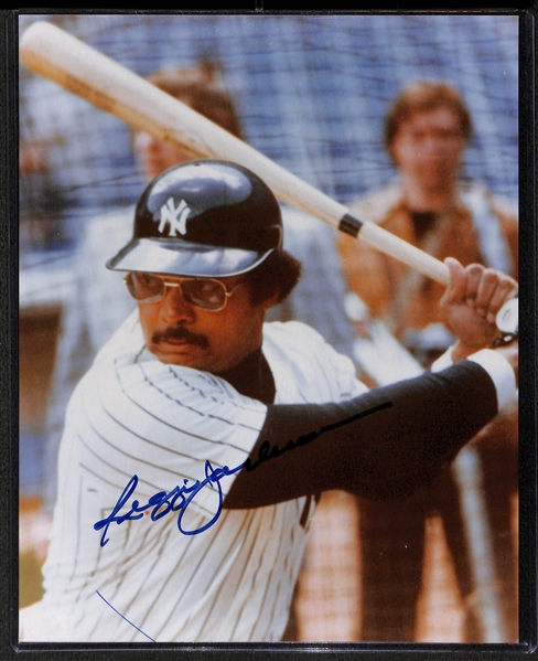 Lot Of 4 500 Home Run Hitters Signed 8 x 10 Photos w. Jackson