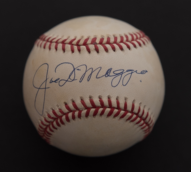 Joe DiMaggio Signed Official A.L. Baseball - JSA