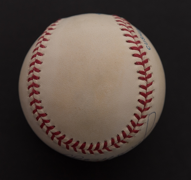 Joe DiMaggio Signed Official A.L. Baseball - JSA