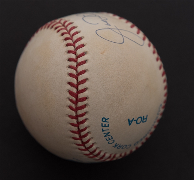 Joe DiMaggio Signed Official A.L. Baseball - JSA