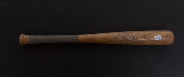 1936 Yankees vs Giants World Series Souvenir Bat