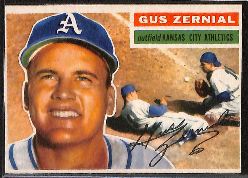 Lot of 72 1956 Topps Baseball Cards w. Early Wynn