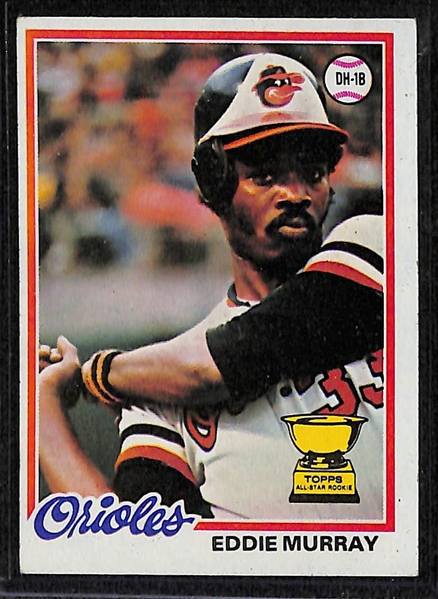 1978 Topps Complete Baseball Set w. Eddie Murray & Molitor/Trammell Rookie Cards