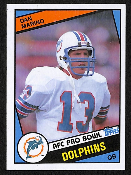 1984 Topps Complete Football Set w. Elway, Marino, & Dickerson Rookie Cards