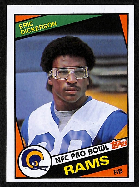 1984 Topps Complete Football Set w. Elway, Marino, & Dickerson Rookie Cards