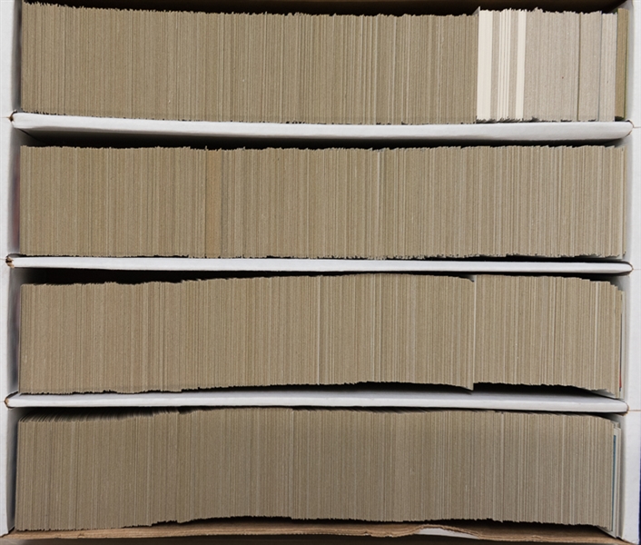 Box Of Approximately 2700 1985 Topps Baseball Cards