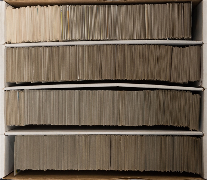 Box Of Approximately 2500 From 1980-81 Baseball Cards
