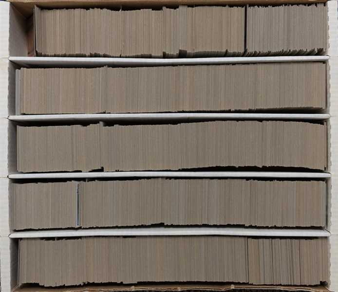 Box Of Approximately 4200 1983 Topps Baseball Cards