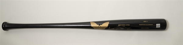 Vladimir Guerrero Signed Game Model Bat - JSA