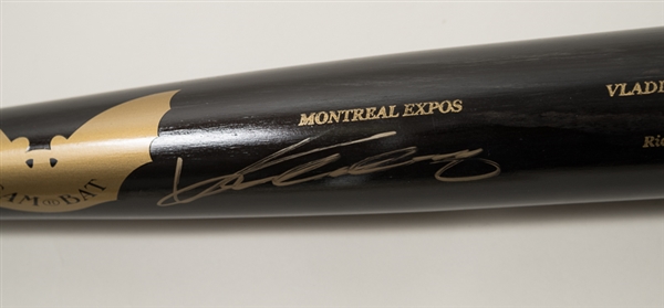 Vladimir Guerrero Signed Game Model Bat - JSA