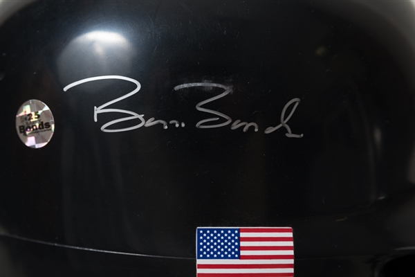 Barry Bonds Signed Full Size Batting Helmet - 25 Barry Bonds Authenticated COA