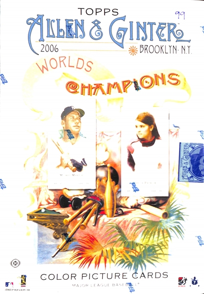 2006 Topps Allen & Ginter Hobby Exclusive Sealed Wax Box
