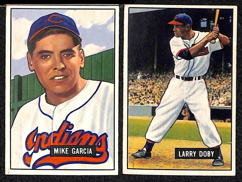 Lot Of 30 1951 Bowman Cards w. Ted Kluszewski
