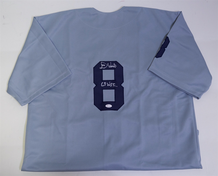 Don Wert Signed Tigers Jersey - JSA
