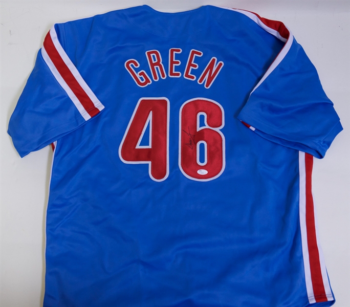 Dallas Green Signed Phillies Jersey - JSA
