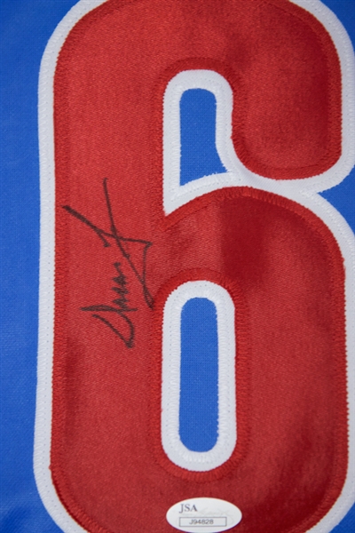 Dallas Green Signed Phillies Jersey - JSA