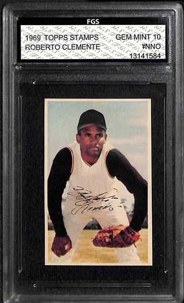 Lot Of 2 Roberto Clemente Cards w. 1965 Topps BVG 5