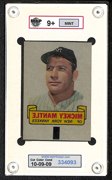 Lot Of 2 1966 Topps Mickey Mantle Cards