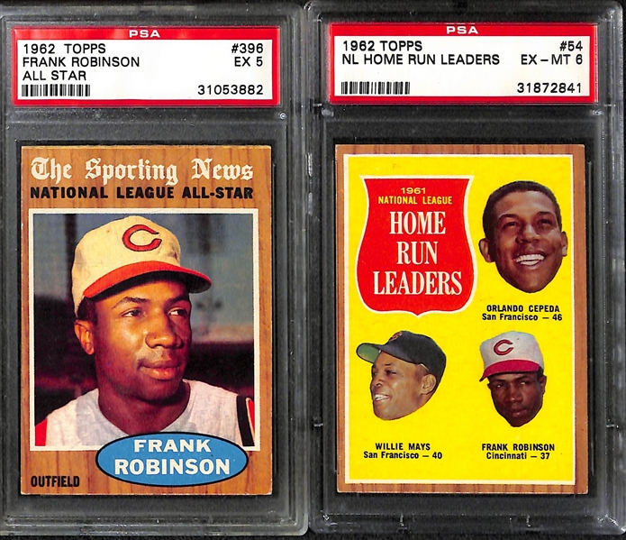Lot Of 10 Baseball Stars 1960-68 Graded Cards w. Killebrew