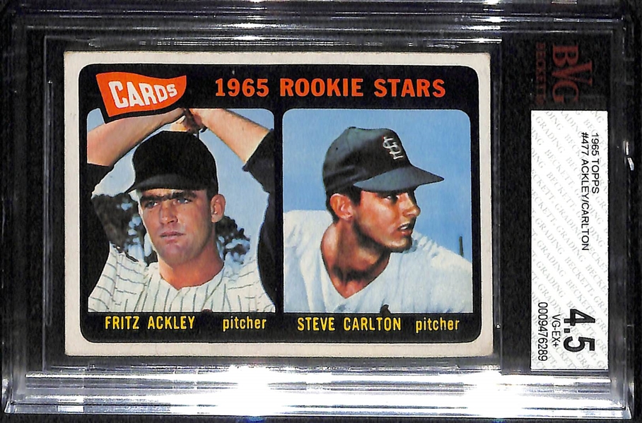 Mike Schmidt & Steve Carlton RC Cards BVG