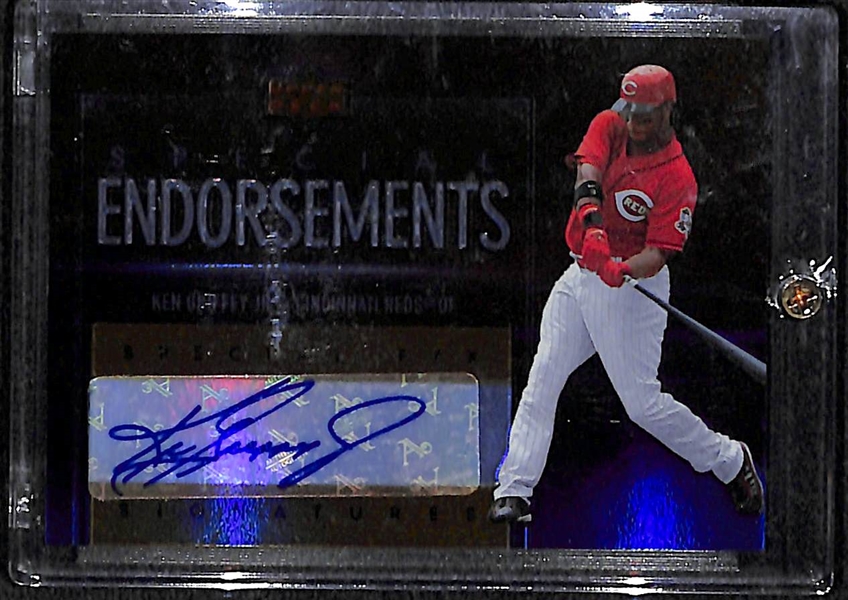 Ken Griffey Jr & Frank Thomas Autograph Cards