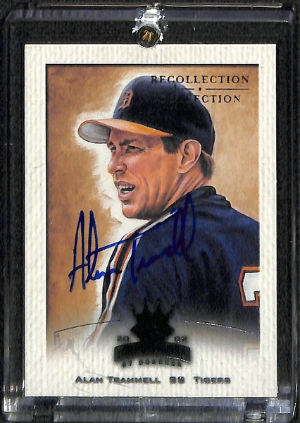 Lot Of 5 Baseball Legends Auto Cards w/ Schmidt & Bench