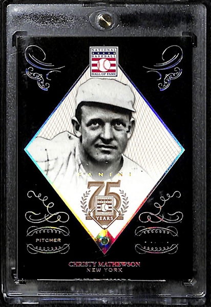 Lot Of 4 Panini Gem Cards w. Cobb & Mathewson