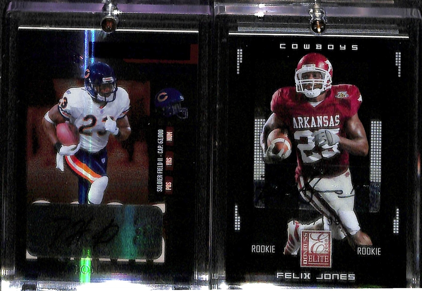 Lot Of 9 Football Autograph Cards w/ RG3 & L.Tomlinson