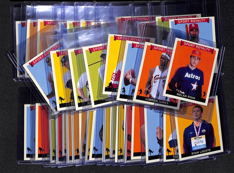 2007 UD Goudey Sport Royalty Insert Card Set - RARE