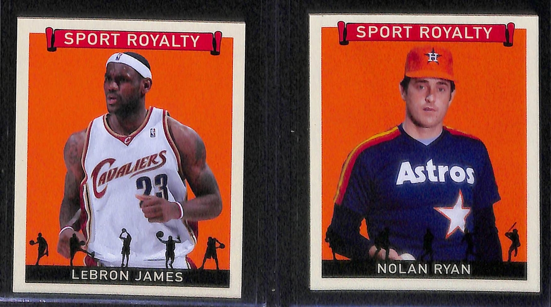 2007 UD Goudey Sport Royalty Insert Card Set - RARE