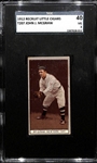 1912 T207 Recruit John McGraw - Brown Background - Recruit Back