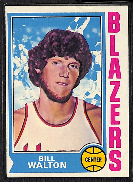 1974-75 Topps Basketball Complete Card Set w. Walton RC
