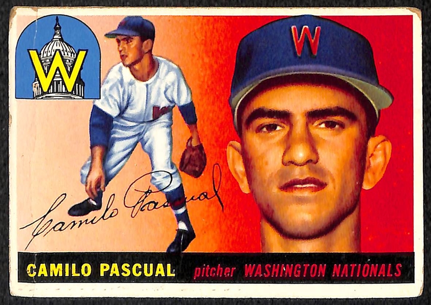 Lot Of 15 1954-1957 Topps Baseball Cards w. Fox