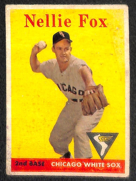 Lot Of 27 1958 Topps Baseball Cards w. Berra