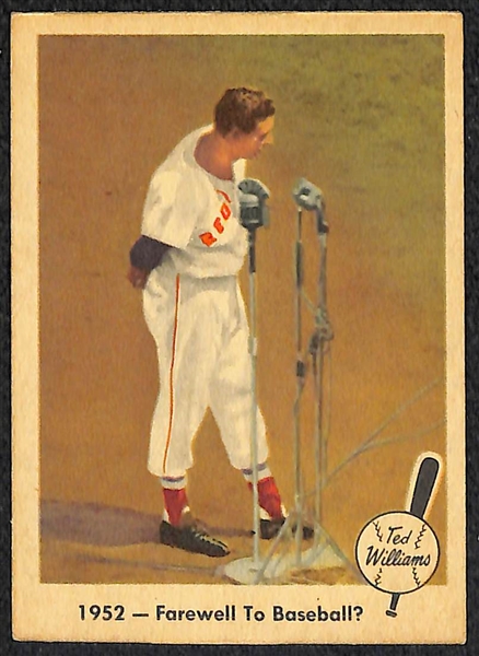 Lot Of 6 1959-1963 Fleer Baseball Cards w. Drysdale