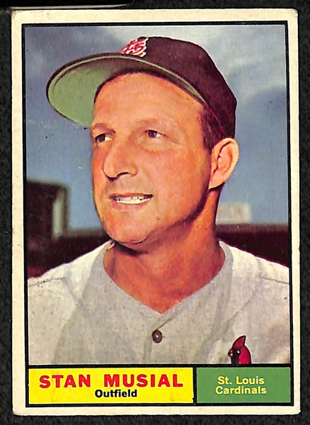 Lot Of 41 1961 Topps Baseball Cards w. B. Robinson